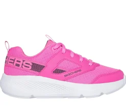Com Atacadores|Sapatilhas-SKECHERS GO RUN Elevate - Spectacular Speed ROSA CHOQUE