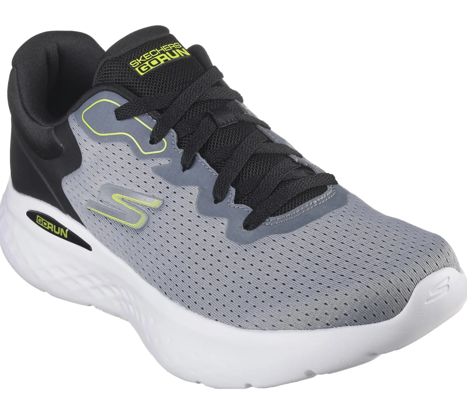 Sapatos Com Atacadores|Sapatilhas-SKECHERS GO RUN Lite - Anchorage CINZENTO / PRETO