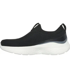 Calçado Sem Atacadores|Sapatilhas Casuais-SKECHERS GO RUN Lite - Aurora Sky PRETO / BRANCO