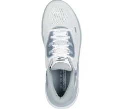 Com Atacadores|Sapatilhas-SKECHERS GO RUN Pure 4 BRANCO / CINZENTO