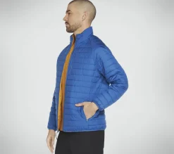 Partes De Cima|Partes De Cima-SKECHERS GO SHIELD Altitude Reversible Jacket ROYAL