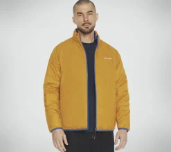 Partes De Cima|Partes De Cima-SKECHERS GO SHIELD Altitude Reversible Jacket ROYAL