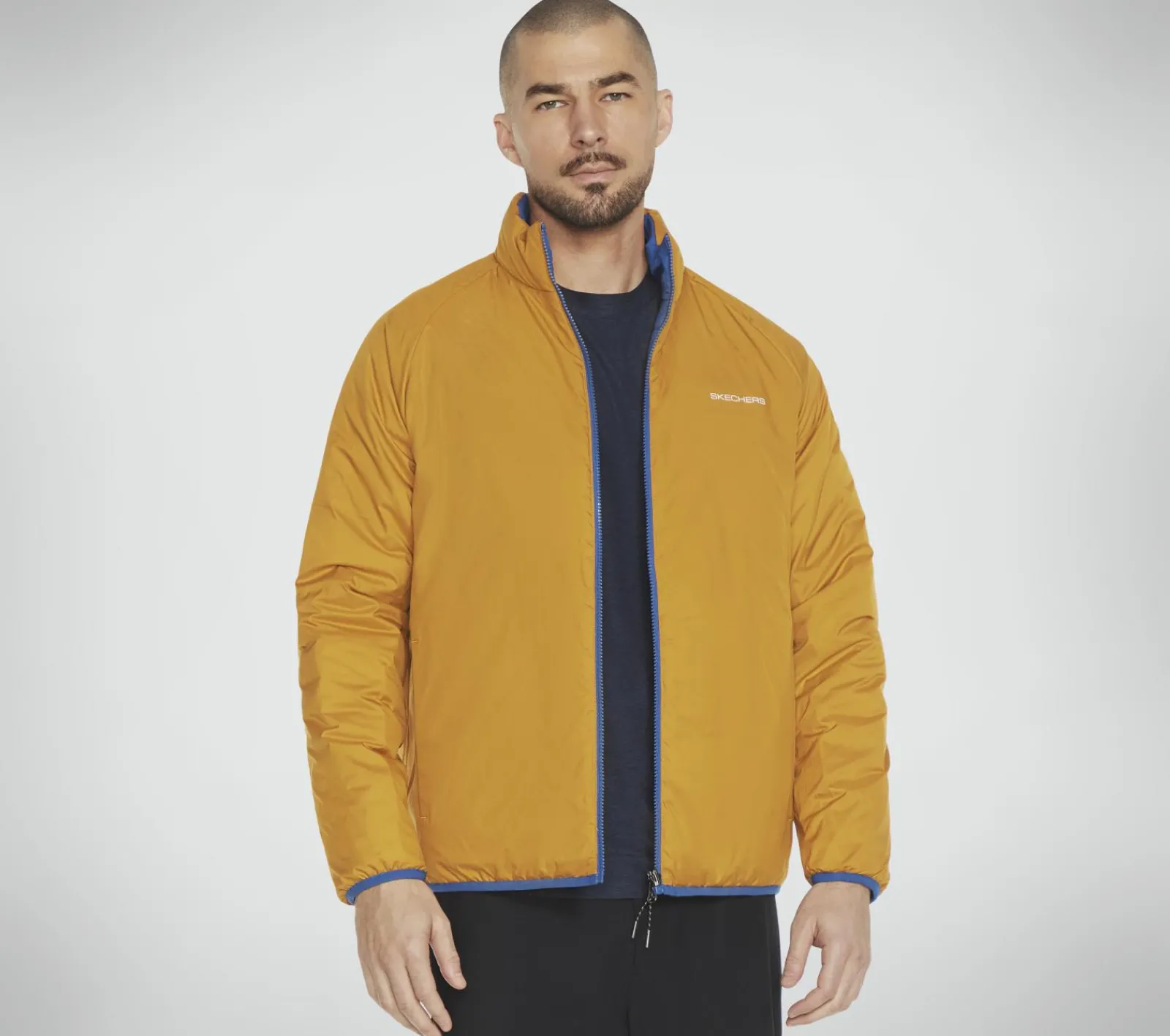 Partes De Cima|Partes De Cima-SKECHERS GO SHIELD Altitude Reversible Jacket ROYAL