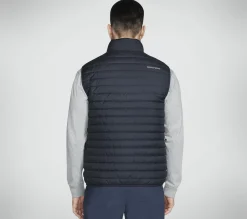 Partes De Cima|Partes De Cima-SKECHERS GO SHIELD Altitude Reversible Vest PRETO
