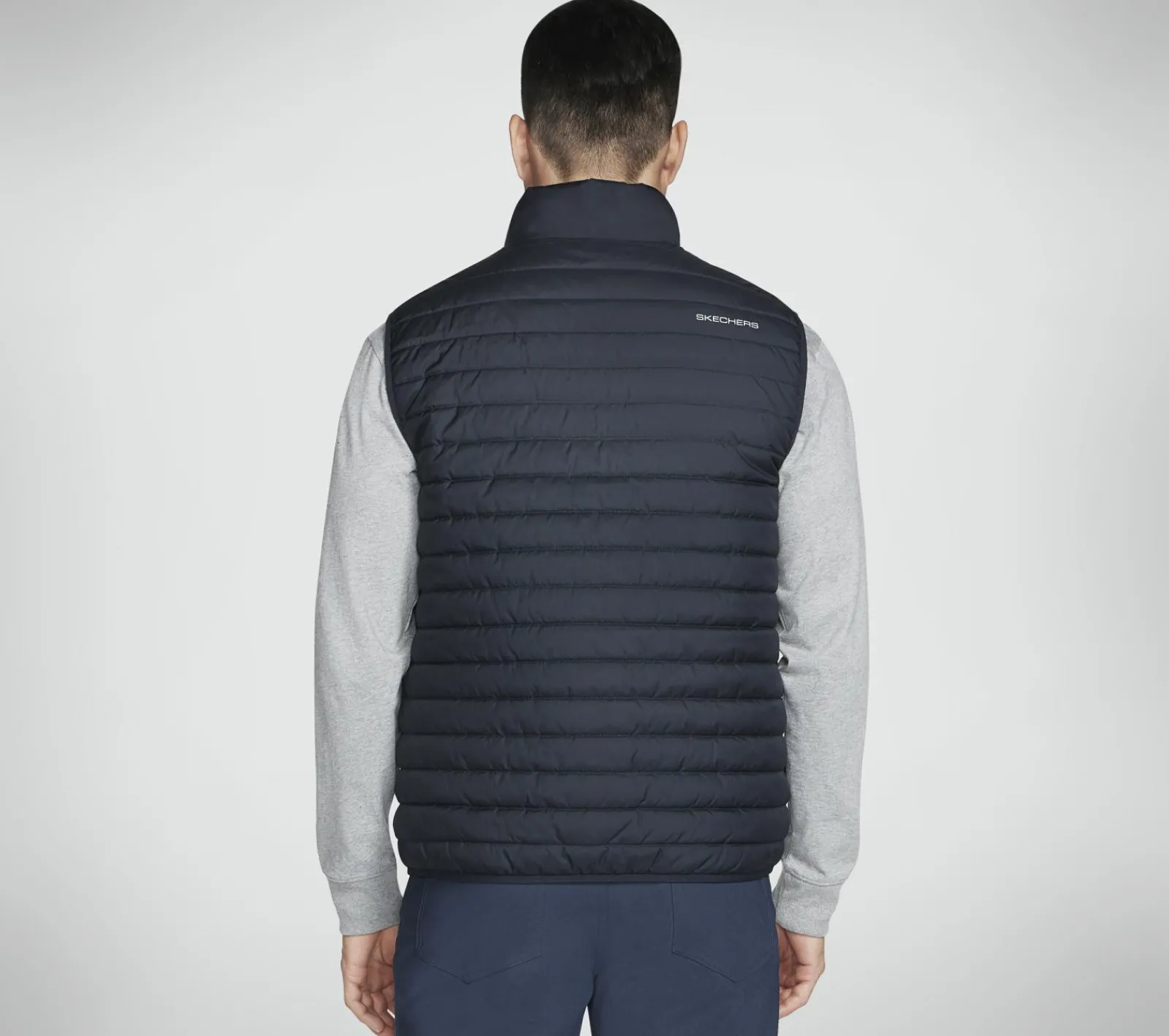 Partes De Cima|Partes De Cima-SKECHERS GO SHIELD Altitude Reversible Vest PRETO