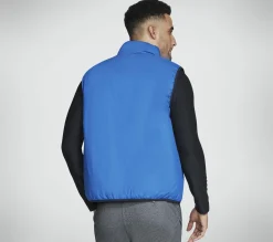 Partes De Cima|Partes De Cima-SKECHERS GO SHIELD Altitude Reversible Vest PRETO