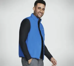 Partes De Cima|Partes De Cima-SKECHERS GO SHIELD Altitude Reversible Vest PRETO