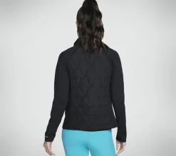 Partes De Cima|Partes De Cima-SKECHERS GO SHIELD Hybrid Performance Jacket PRETO