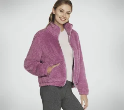 Partes De Cima|Partes De Cima-SKECHERS GO SNUGGLE Sherpa Jacket MALVA