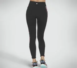 Calças|Partes De Baixo-SKECHERS GO STRETCH Fantasy Fields HW Legging PRETO / VERMELHO / AZUL