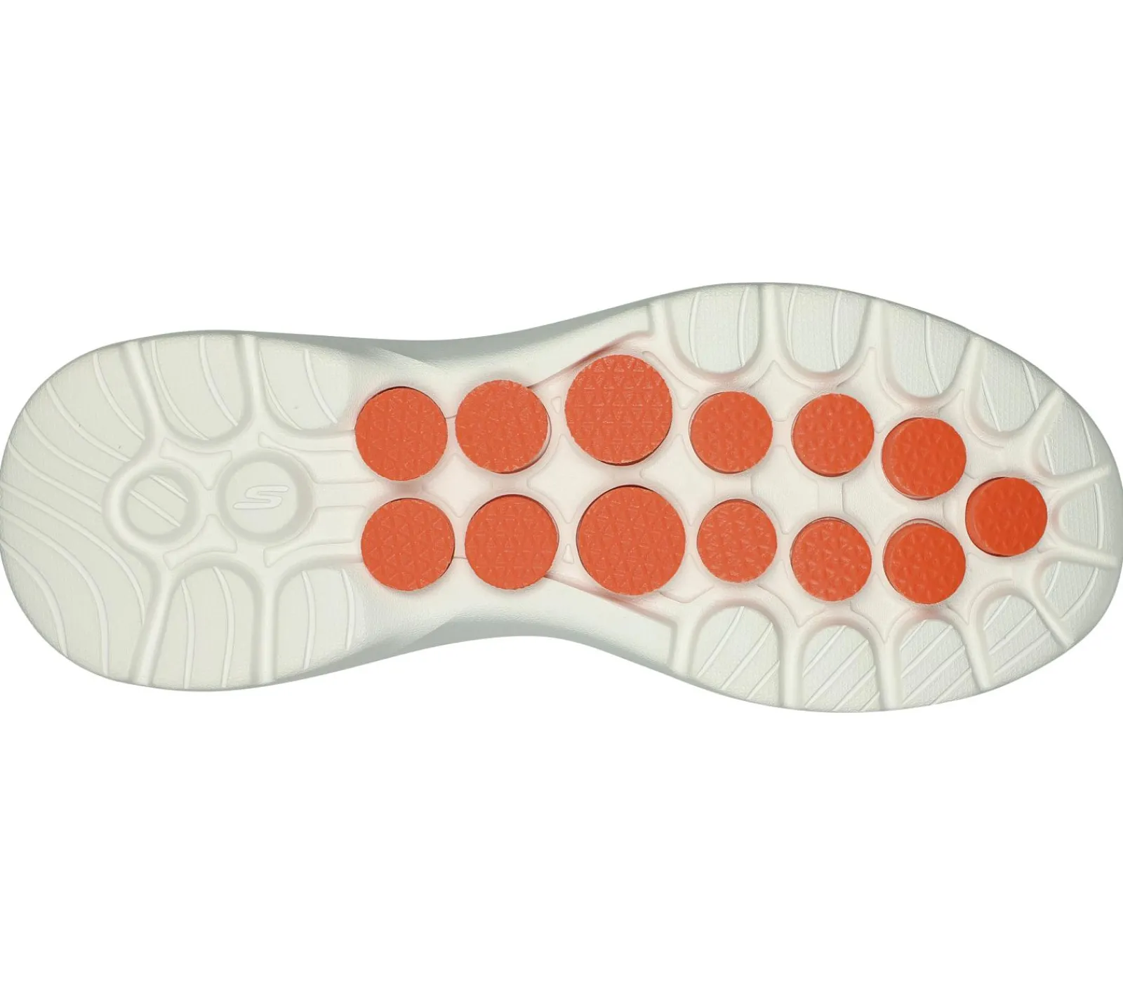 Calçado Sem Atacadores|Sapatilhas Casuais-SKECHERS GO WALK 6 NAVY / LARANJA