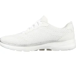Calçado Sem Atacadores|Sapatilhas-SKECHERS GO WALK 6 - Bold Vision BRANCO
