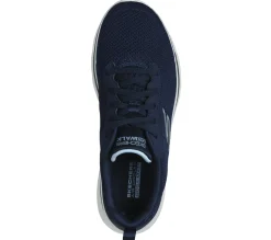 Com Atacadores|Sapatilhas-SKECHERS GO WALK 7 - Clear Path NAVY / AZUL CLARO