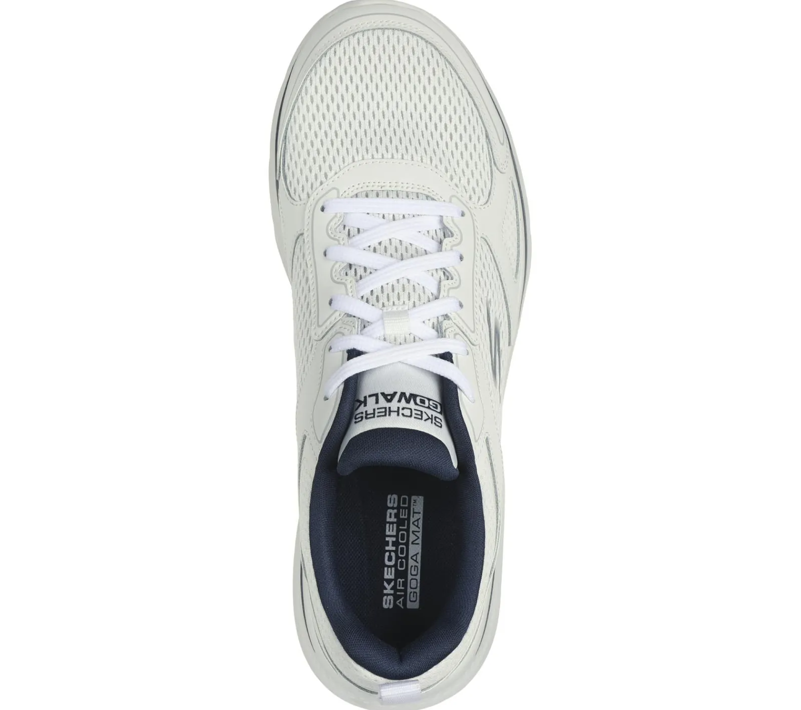 Sapatos Com Atacadores|Sapatilhas-SKECHERS GO WALK 7 - The Forefather BRANCO / NAVY