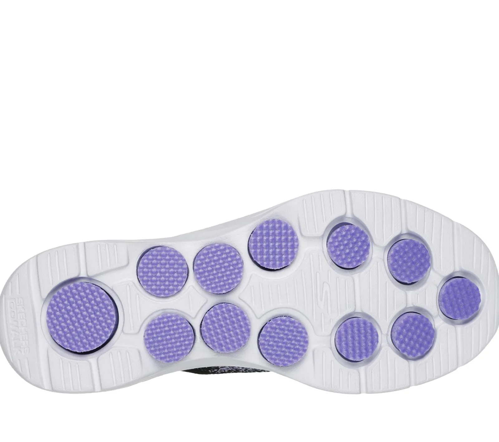 Calçado Sem Atacadores|Sapatilhas-SKECHERS GO WALK 7 - Zaida PRETO / LAVANDA