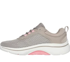 Com Atacadores|Sapatilhas-SKECHERS GO WALK Arch Fit 2.0 - Balin TAUPE / MULTICOR