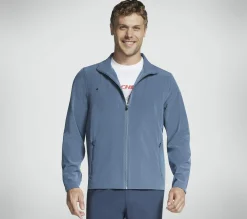Partes De Cima|Partes De Cima-SKECHERS GO WALK Everywhere Full Zip Jacket DENIM