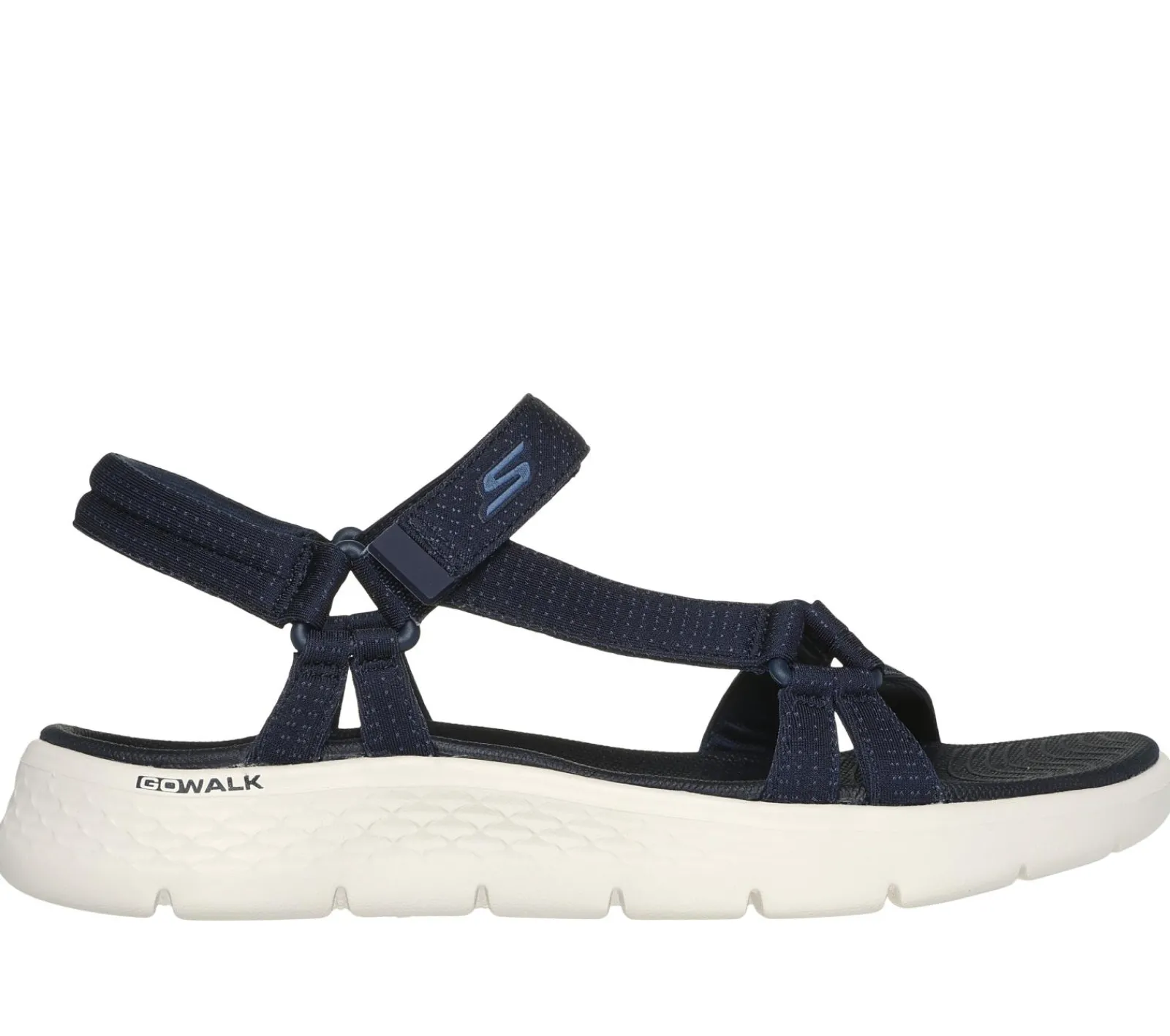 Sandálias-SKECHERS GO WALK Flex Sandal - Sublime NAVY