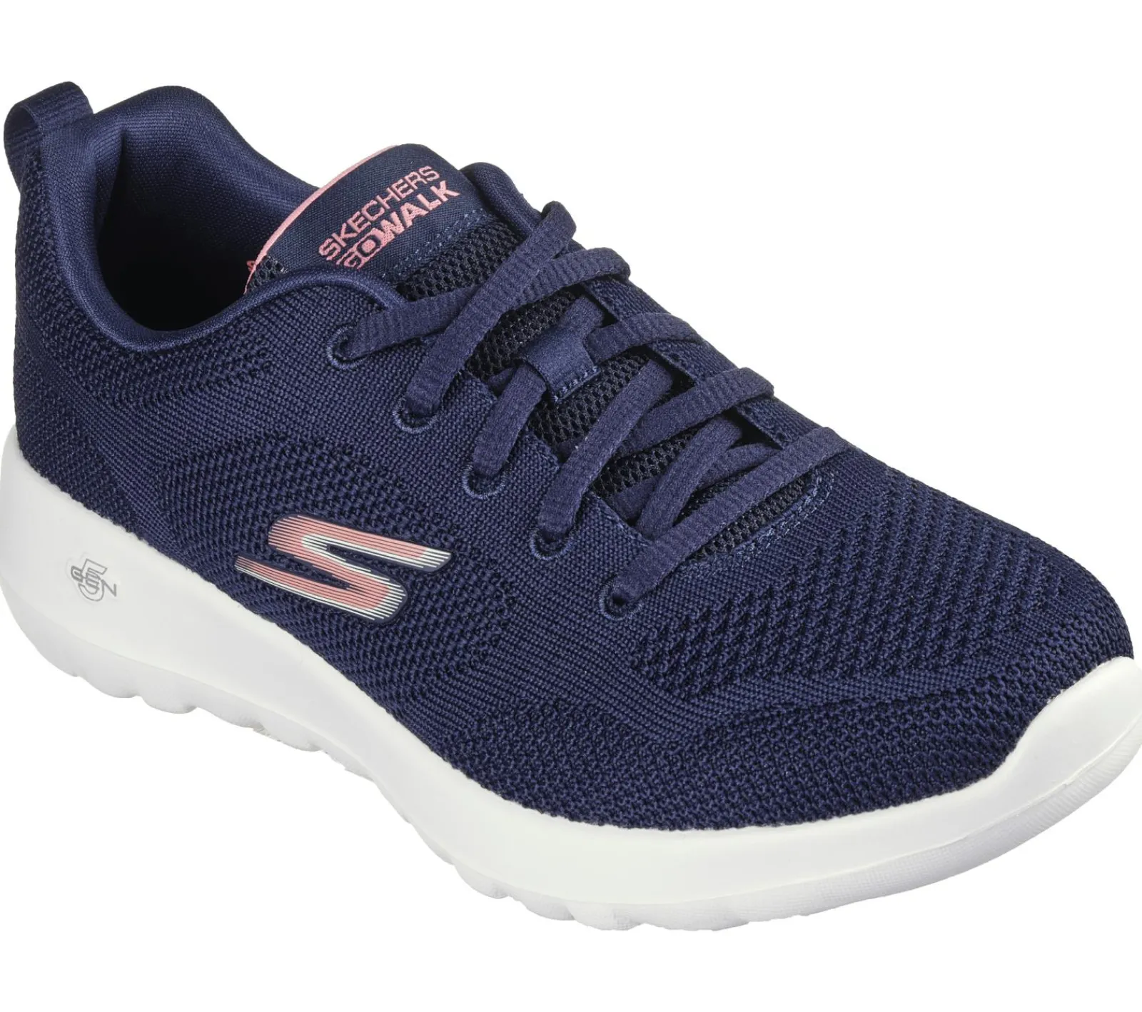 Com Atacadores|Sapatilhas-SKECHERS GO WALK Joy - Violet NAVY / ROSA