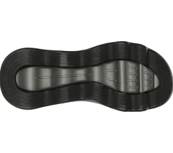 Sandálias-SKECHERS GO WALK Massage Fit Sandal PRETO / CINZENTO