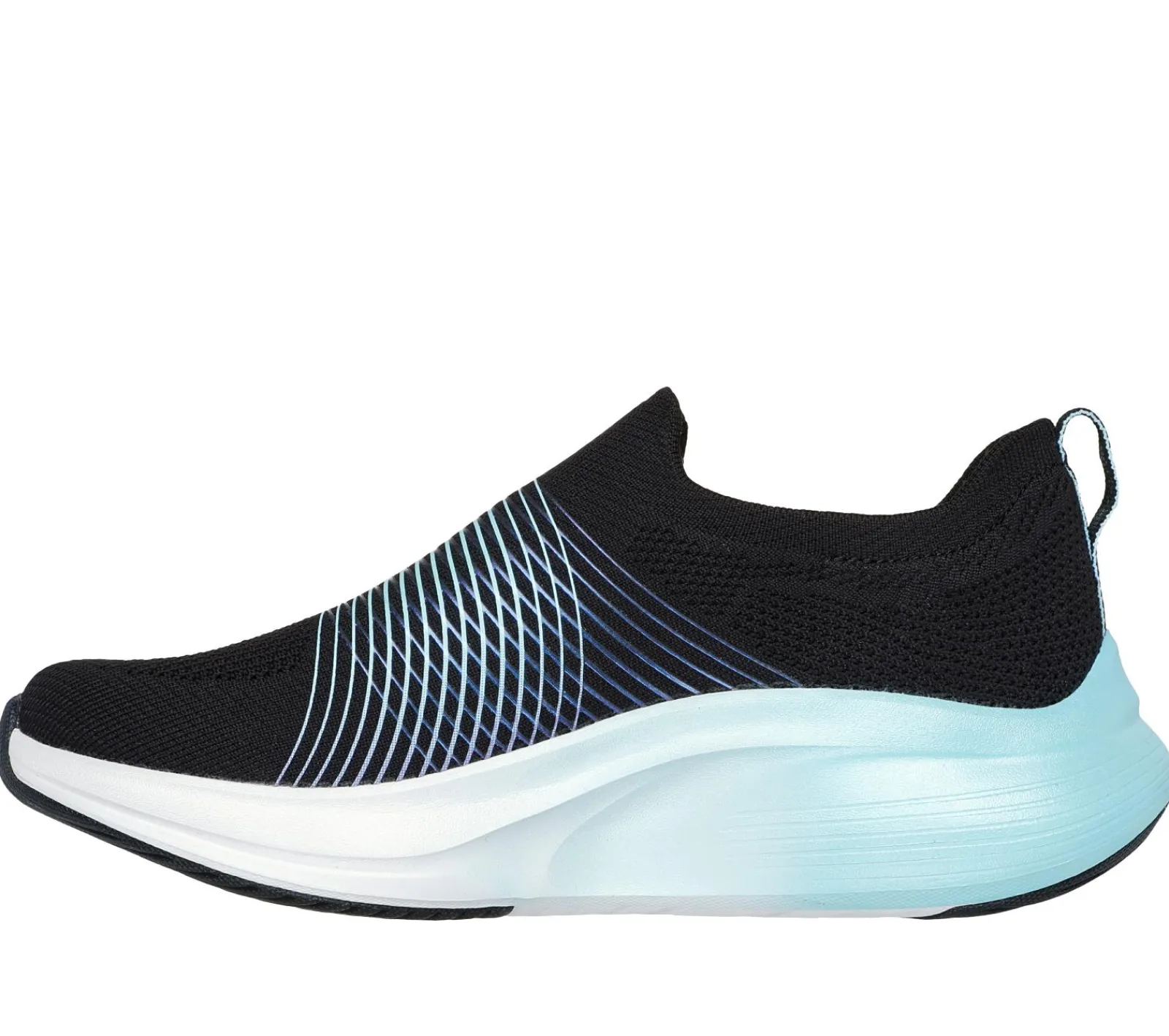 Calçado Sem Atacadores|Sapatilhas-SKECHERS GO WALK Max Walker - Sally PRETO / AQUA