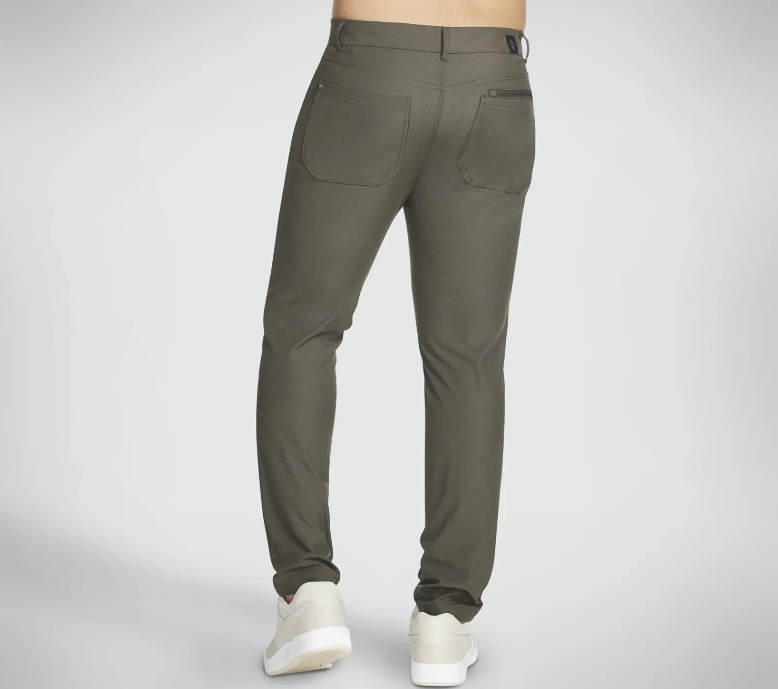 Calças|Partes De Baixo-SKECHERS GO WALK Premium 5 Pocket Pant CASTANHO / AZEITONA
