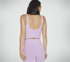 Partes De Cima|Partes De Cima-SKECHERS GOFLEX Joy Longline Bra ROXO / VIOLETA