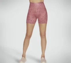 Calças|Partes De Baixo-SKECHERS GOSCULPT Leopard 6 Inch Bike Short MAUVE / PURPLE