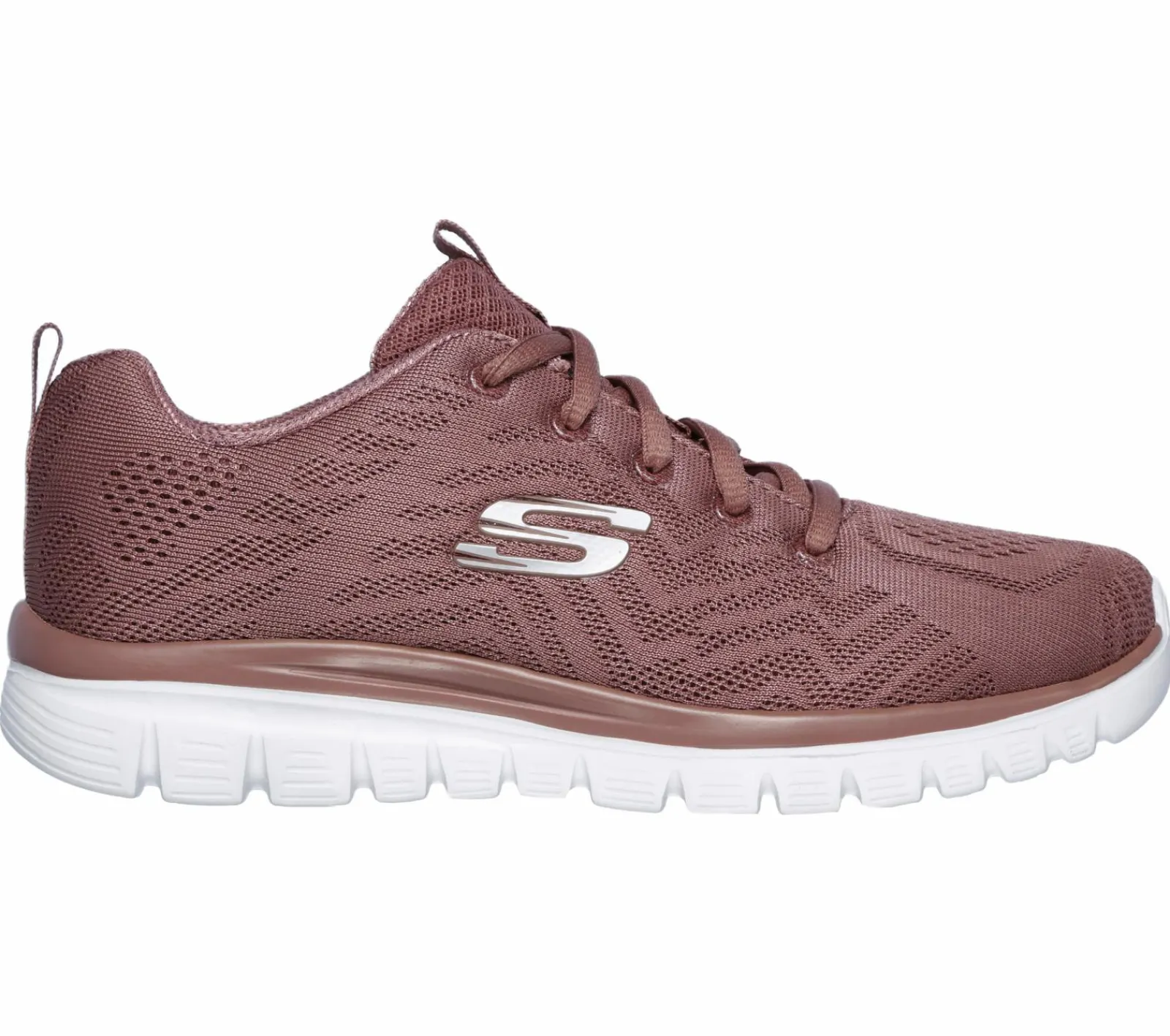 Com Atacadores|Sapatilhas Casuais-SKECHERS Graceful - Get Connected MALVA