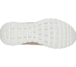 Com Atacadores|Sapatilhas Casuais-SKECHERS Graceful - Twisted Fortune NATURAL / CORAL