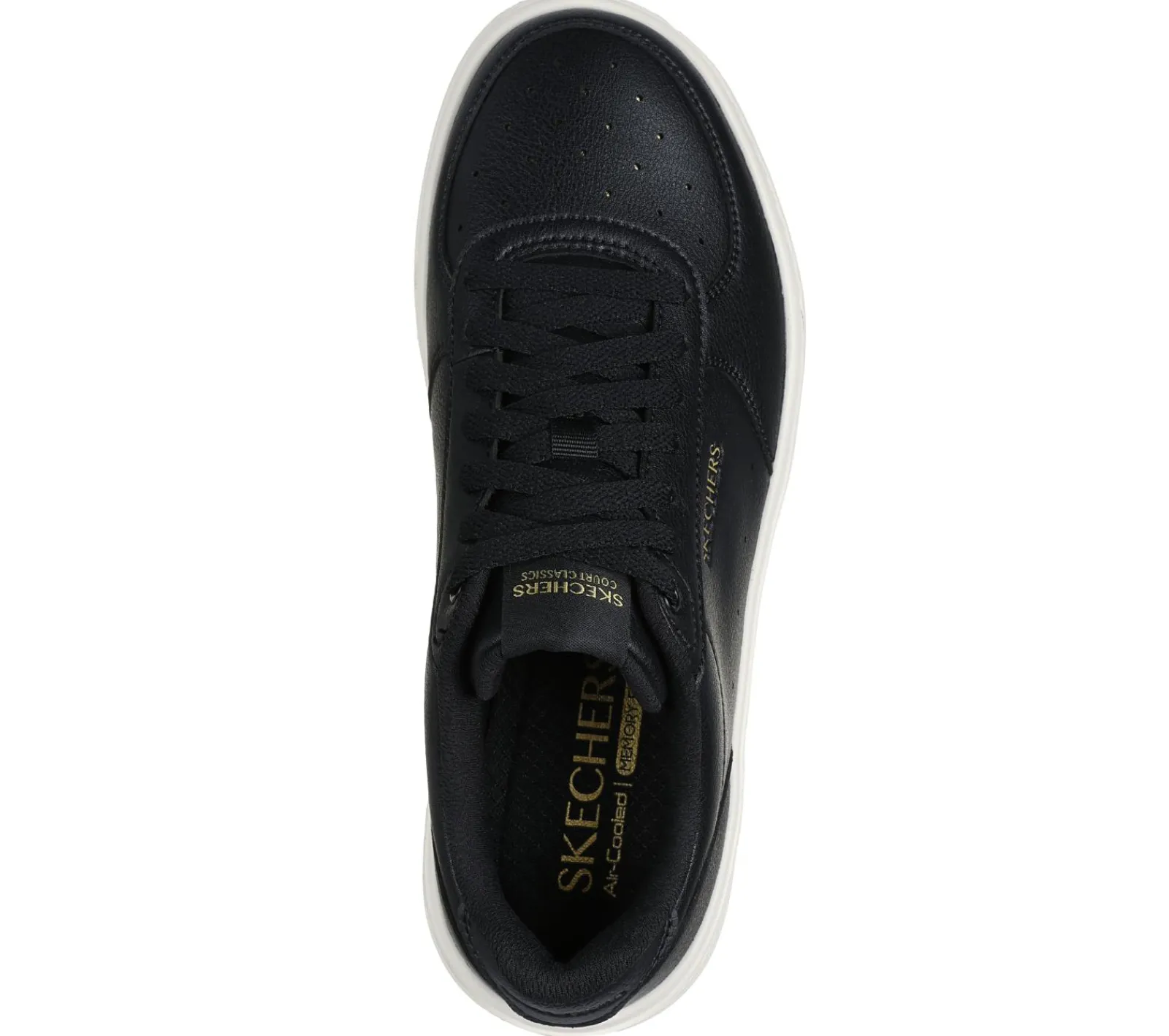 Com Atacadores|Sapatilhas Casuais-SKECHERS Grand 92 - Be Lifted PRETO
