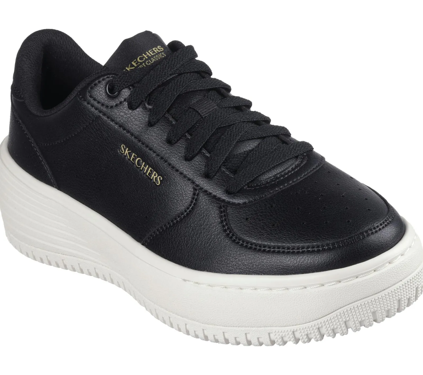 Com Atacadores|Sapatilhas Casuais-SKECHERS Grand 92 - Be Lifted PRETO