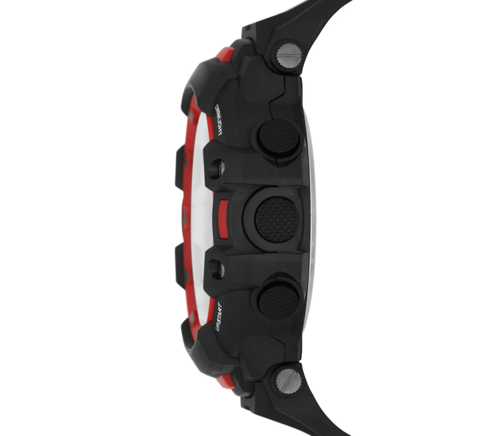 Relógios|Acessórios-SKECHERS Grandpoint Black & Red Watch PRETO