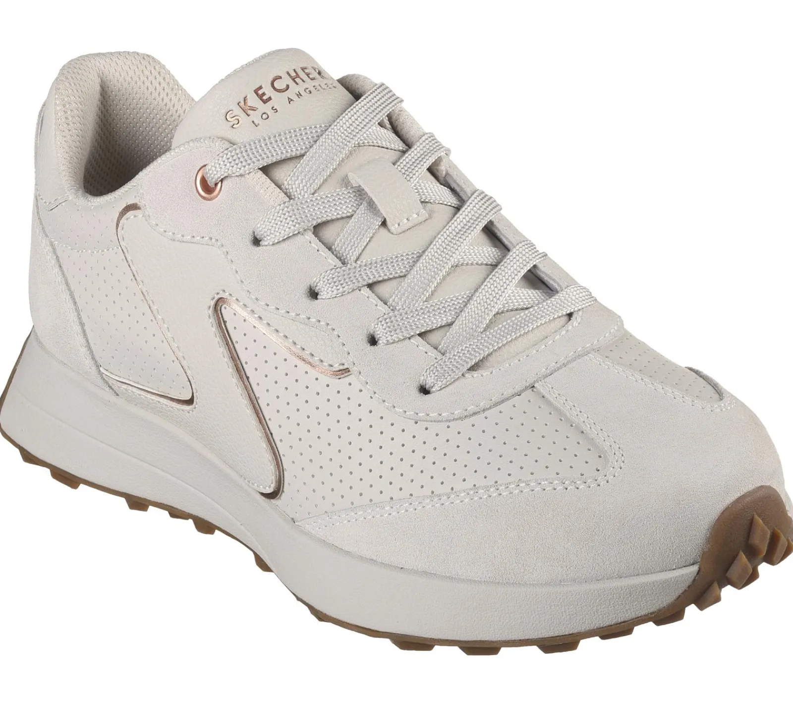 Com Atacadores|Sapatilhas Casuais-SKECHERS Gusto BRANCO SUJO