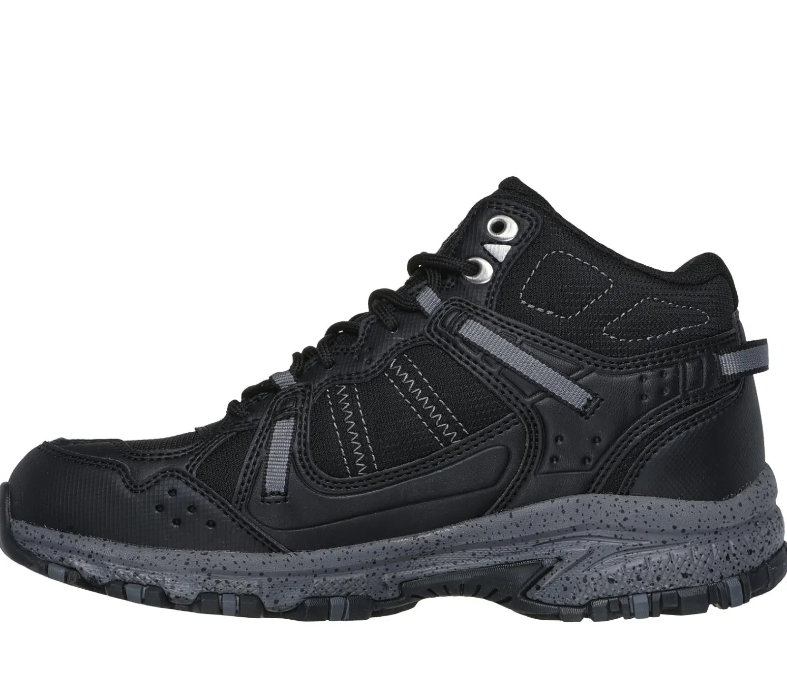 Com Atacadores|Botas-SKECHERS Hillcrest - Bound Peak PRETO / CARVÃO
