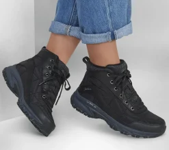 Com Atacadores|Botas-SKECHERS Hillcrest - New Traveler PRETO