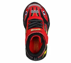 Sapatilhas-SKECHERS Hot Lights: Thermo Flash - Wheel Buddies VERMELHO / PRETO