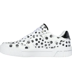 Sapatilhas Casuais|Com Atacadores-SKECHERS Jade - On The Dot BRANCO / PRETO