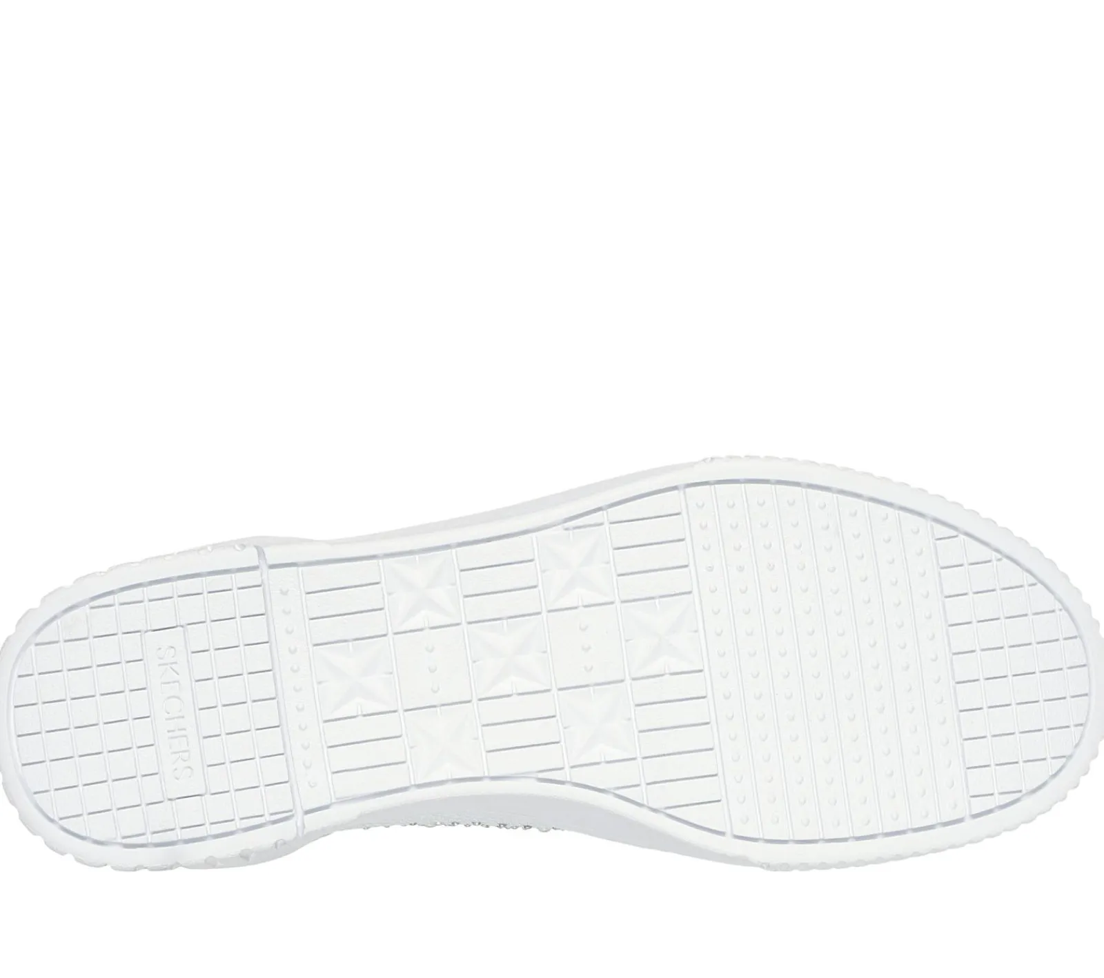 Calçado Sem Atacadores-SKECHERS Jade - Shining Stones BRANCO