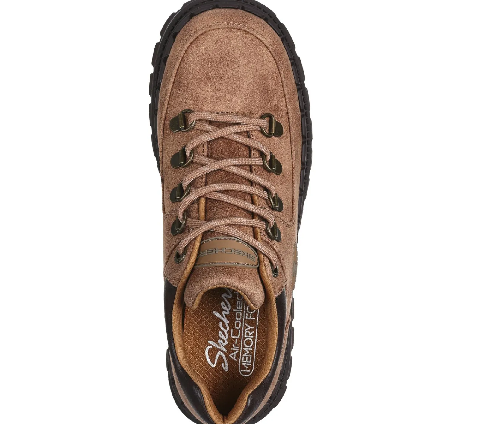 Com Atacadores|Sapatilhas Casuais-SKECHERS Jammers - Say Goodbye CASTANHO