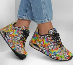Com Atacadores|Sapatilhas Casuais-SKECHERS Jen Stark: Uno - Infinite Drip MULTICOR
