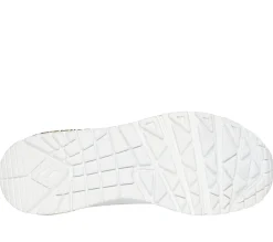 Sapatilhas Casuais-SKECHERS Jen Stark: Uno - Mini Drip BRANCO / MULTICOR