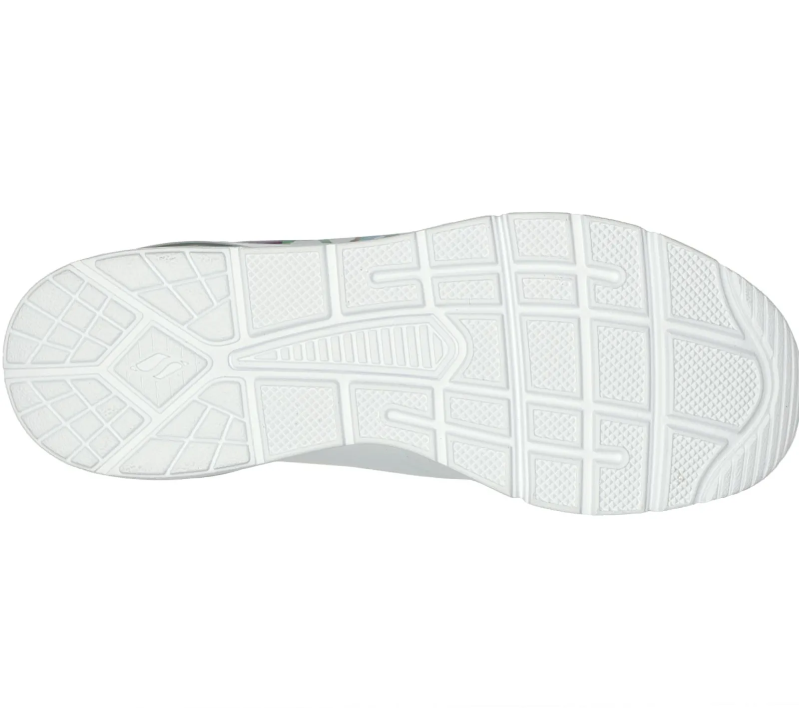 Com Atacadores|Sapatilhas Casuais-SKECHERS JGoldcrown: Uno 2 - Floating Love BRANCO