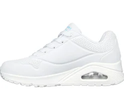 Com Atacadores|Sapatilhas Casuais-SKECHERS JGoldcrown: Uno - Highlight Love BRANCO / MULTICOR