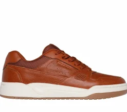 Sapatos Com Atacadores|Sapatilhas Casuais-SKECHERS Koopa - Craft Leather LUGGAGE