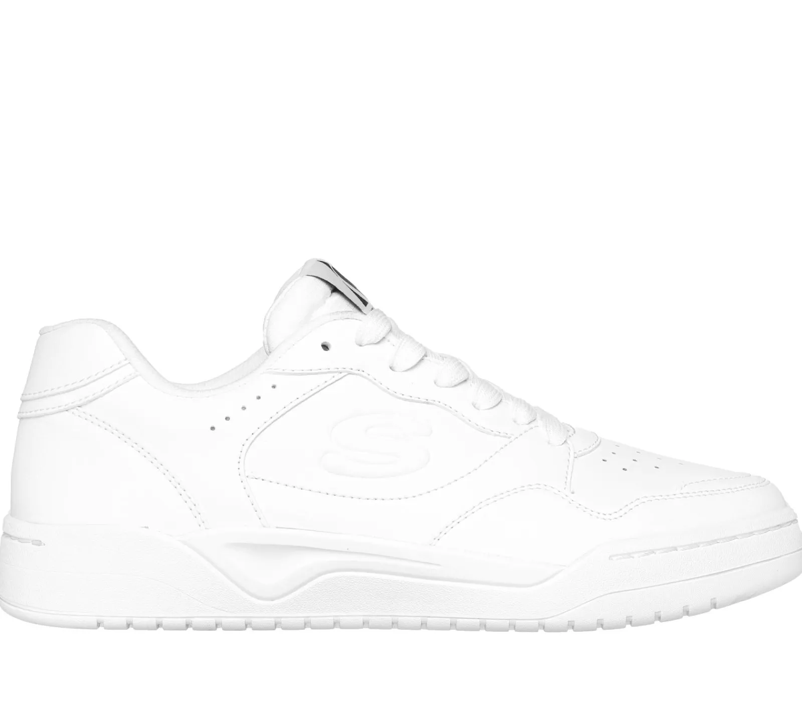 Sapatos Com Atacadores|Sapatilhas Casuais-SKECHERS Koopa Court - Volley Low Varsity BRANCO