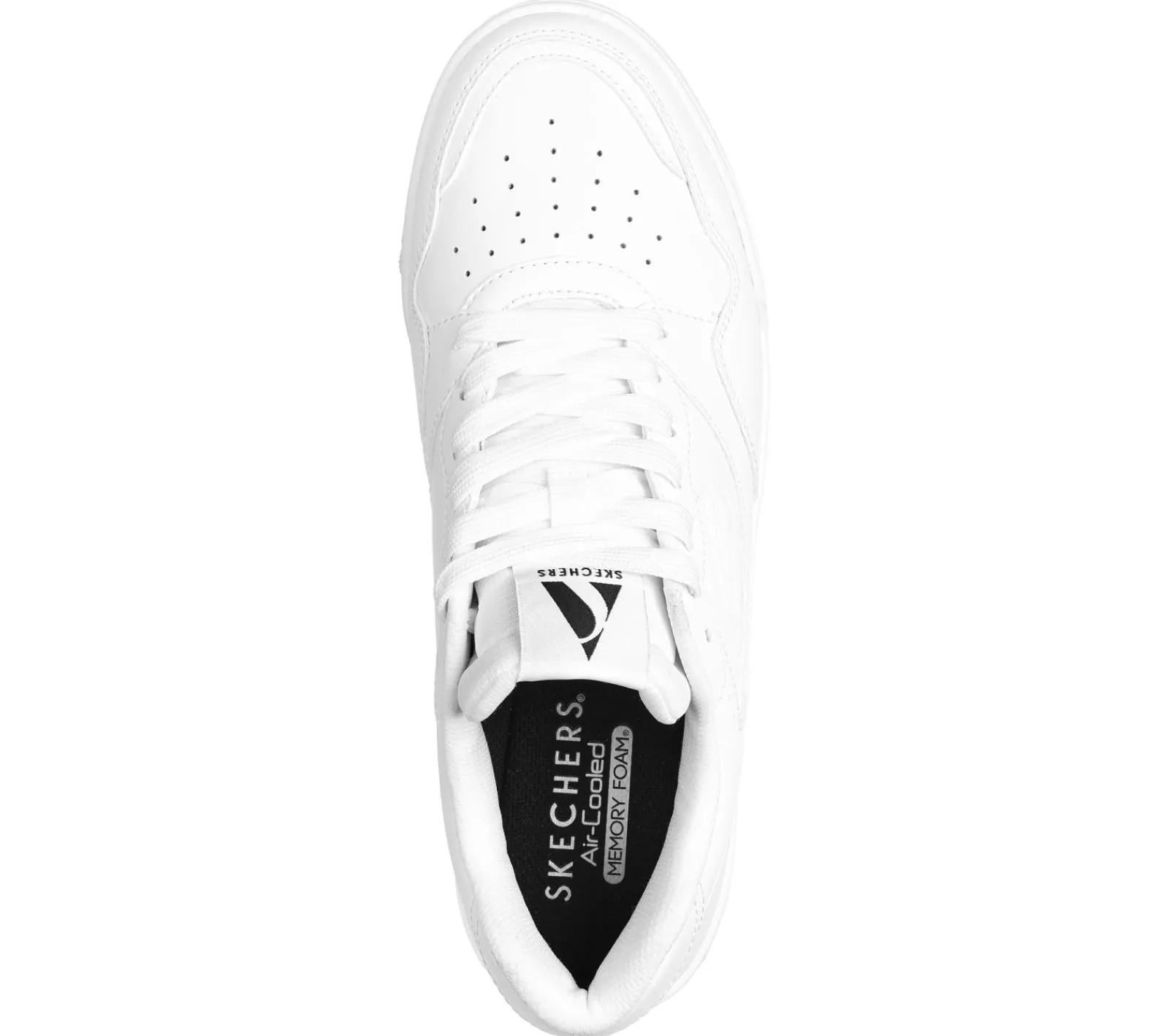 Sapatos Com Atacadores|Sapatilhas Casuais-SKECHERS Koopa Court - Volley Low Varsity BRANCO