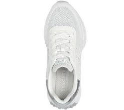 Com Atacadores|Sapatilhas Casuais-SKECHERS Lingo - Glam Central BRANCO