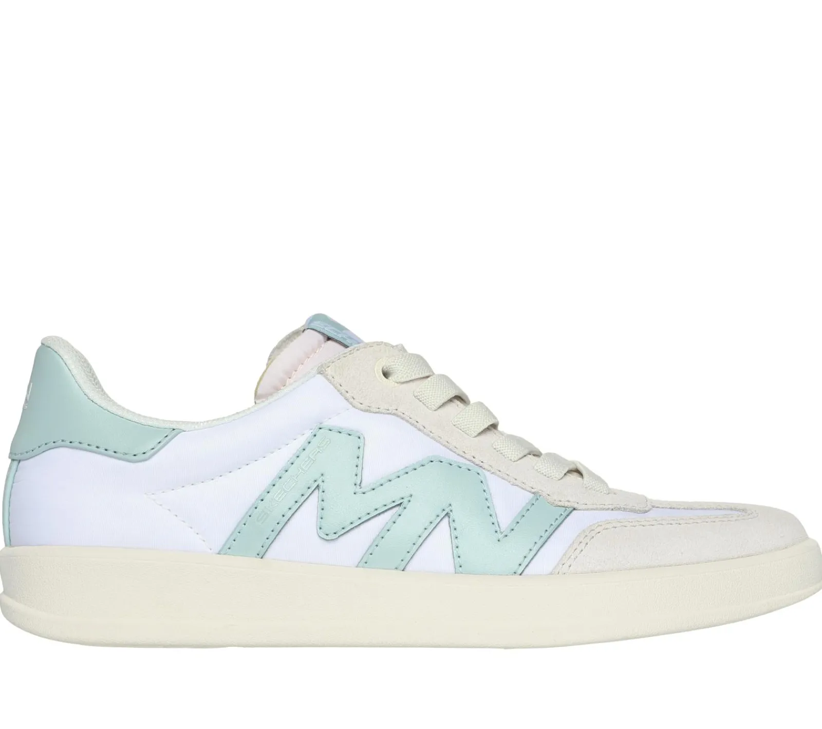 Com Atacadores|Sapatilhas Casuais-SKECHERS Mark Nason: New Wave Cup - The Rally BRANCO / AZUL