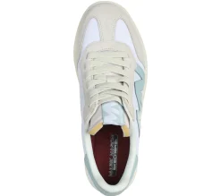 Com Atacadores|Sapatilhas Casuais-SKECHERS Mark Nason: New Wave Cup - The Rally BRANCO / AZUL